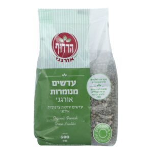 עדשים ירוקות אורגני