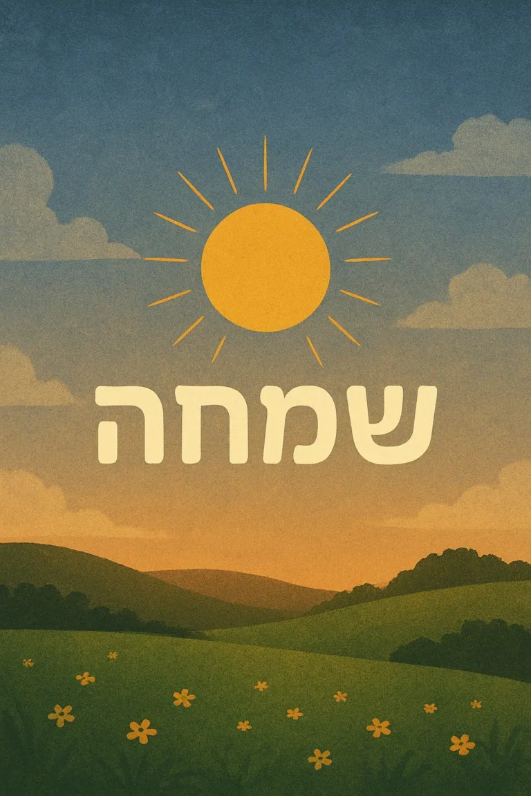 סוד השמחה וניקוי הדאגות